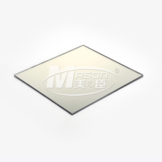 4x8 3mm Gold Silver PMMA Mirror Acrylic Sheet Cutting Plexiglass