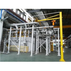 Large Volume Hanger Shot Blasting Machine Wirh PLC Control System