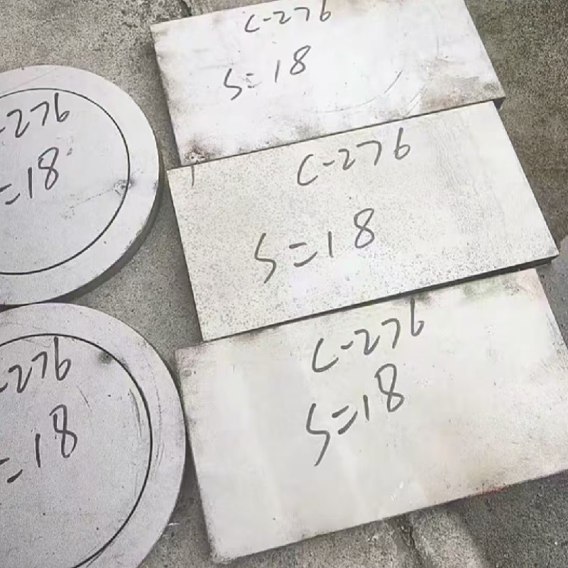 Laser Cutting Hastelloy C276 Nickel Alloy Plate Round Disc Alloy 276 Rings