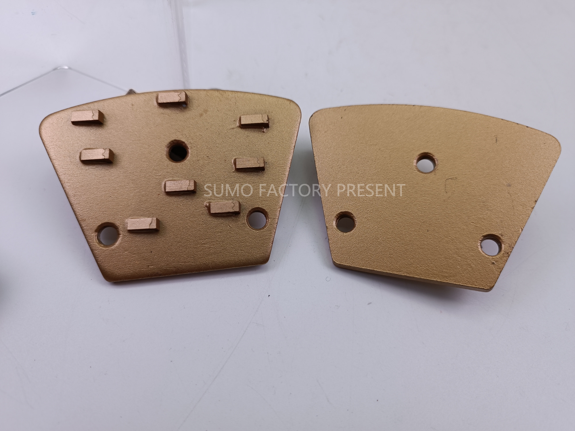 CPS Trapezoid Chip Scraper PCD Magnetic Connection Diamond Grinding Shoes fast change