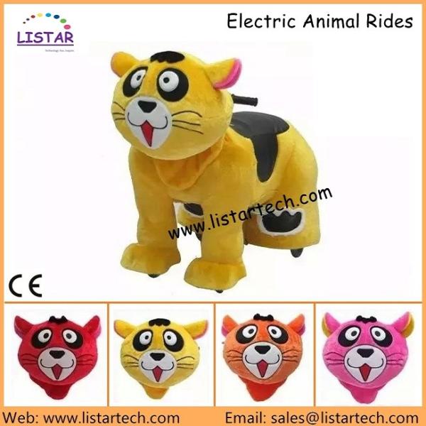 Classic Animal Kiddie Rides Coin Rocking Horse in Recreation Amusement Equipment