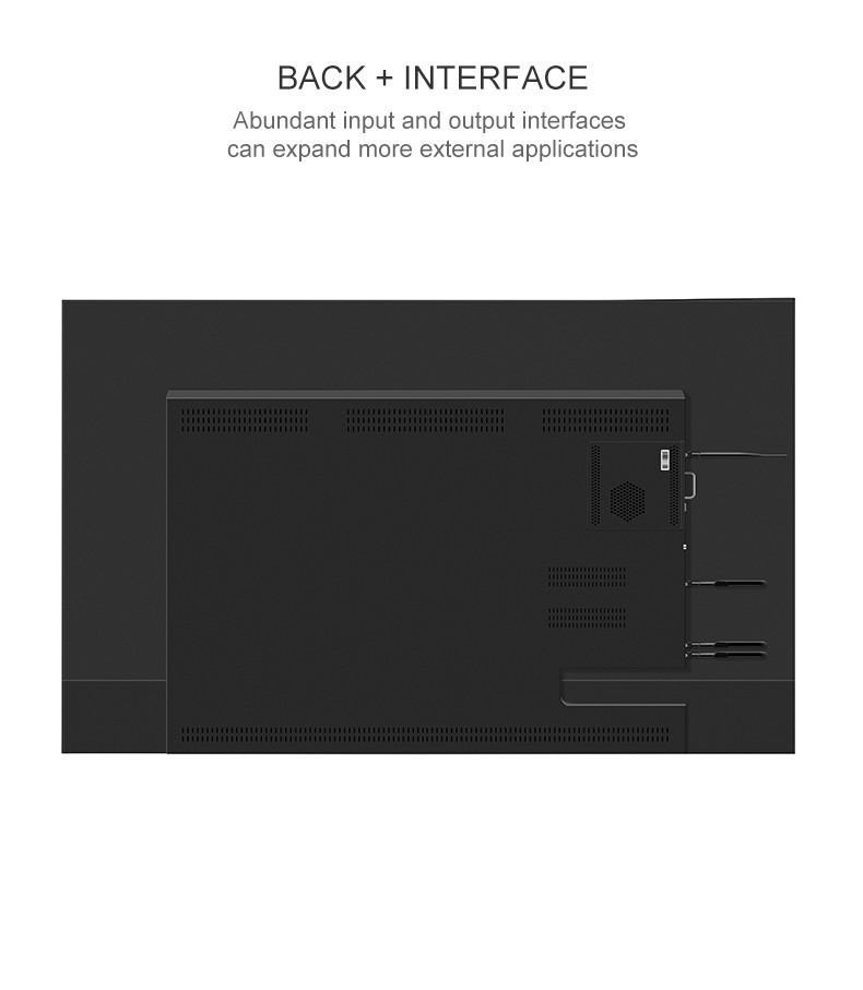 55 Inch hdmi USB rj45 Conference Touch Screen Interactive Whiteboard