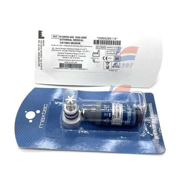 MAX250E R125P03-002 Oxygen Gas Sensor Electrochemical Dissolved For Breathing