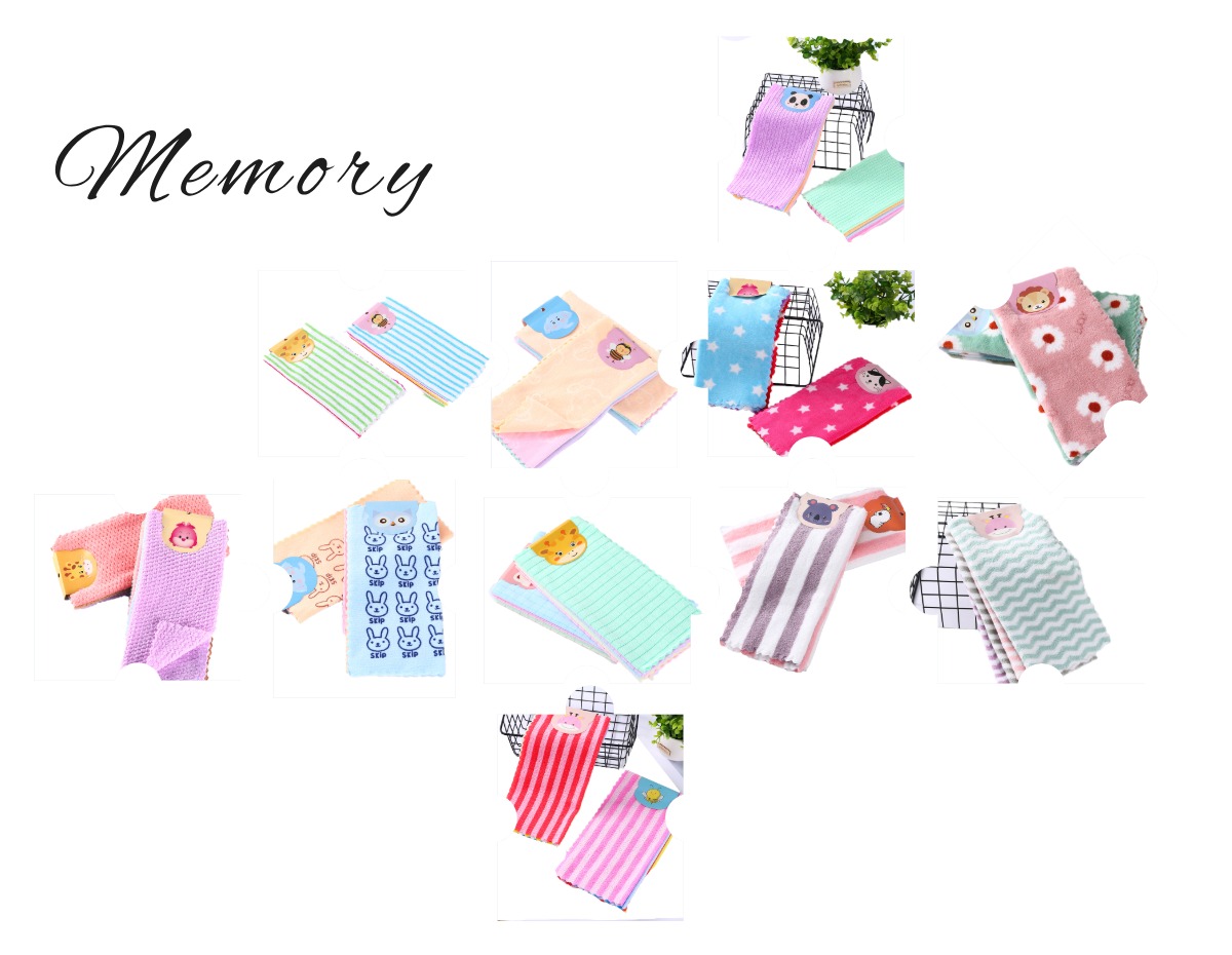 Rectangle Microfiber Towel 30*40 500gs for Super Absorbent Makeup Removal