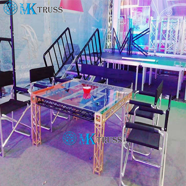 Aluminum 5-Sided Spigot Trussing Corner Box for Customizable Square Truss Connection