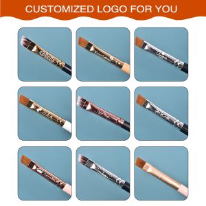 SHARP and STRONG THIN bristle Hair New color spoolie eyebrow brush thin angled