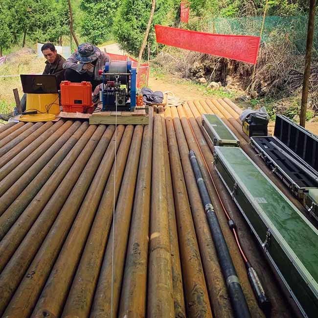 Probe Geophysical Well Logging Equipment Borehole Hydrogeology