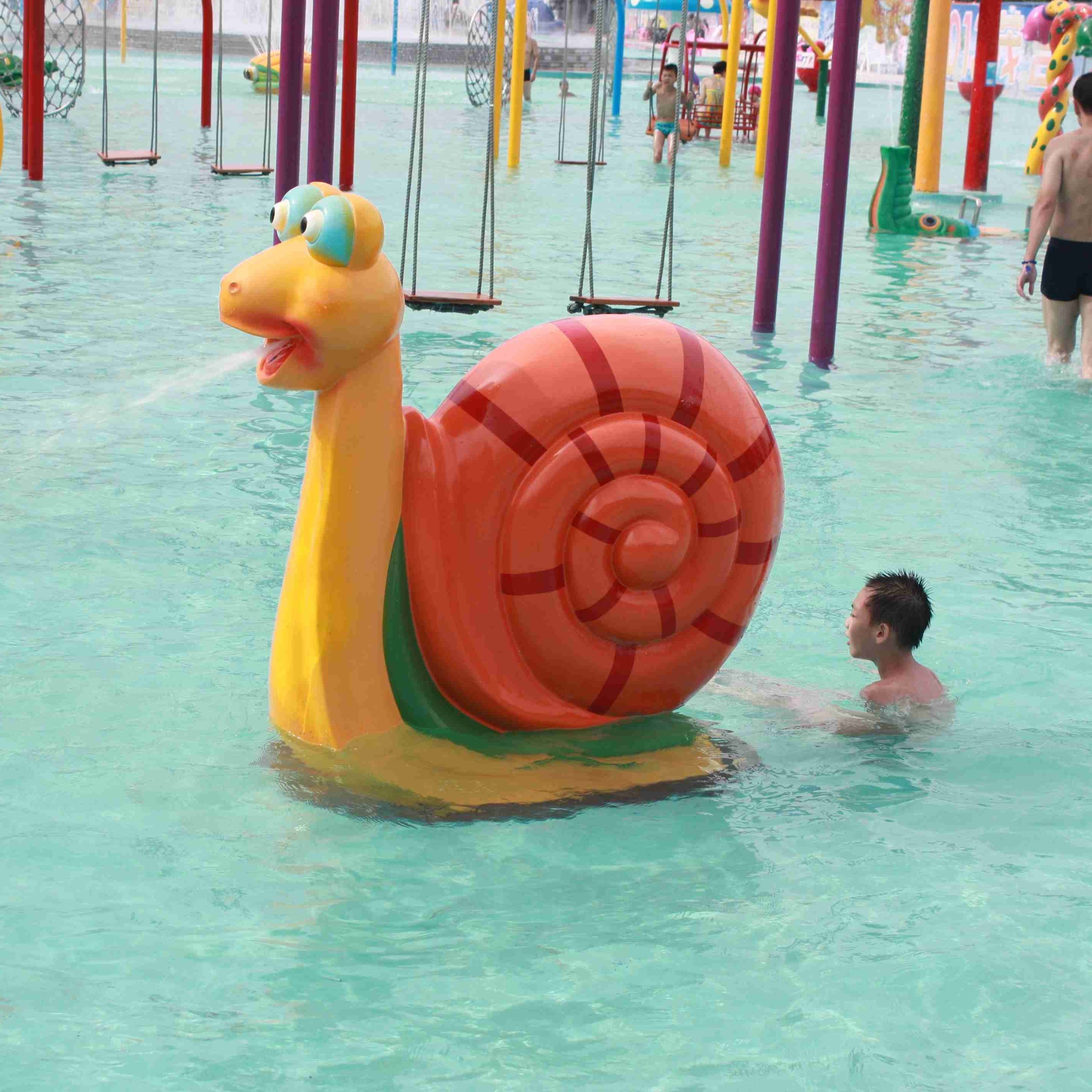 Commercial playground equipment Funny Spray Snail Spray Aqua Play