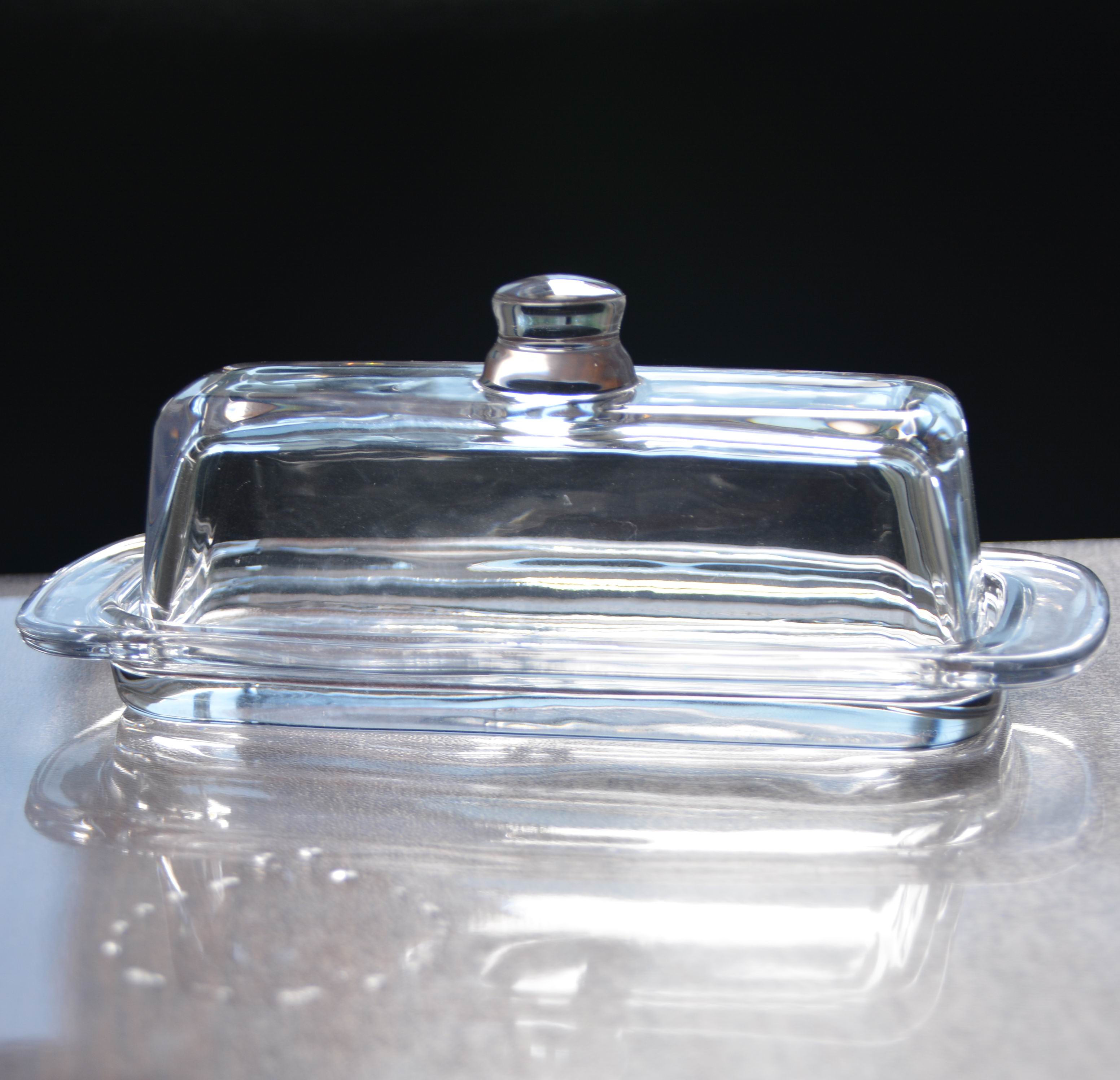 Rectangle Cake Glass Charger Plates With Cover