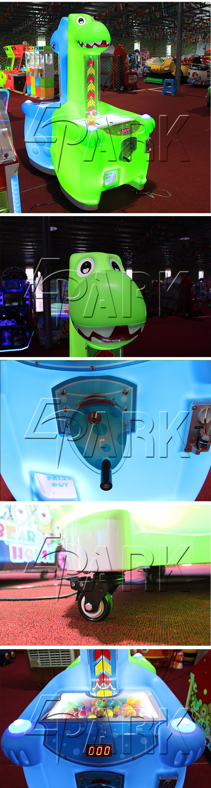 Fiberglass And Plastic Kiddie Gift Game Machine For 6-14 Years Old