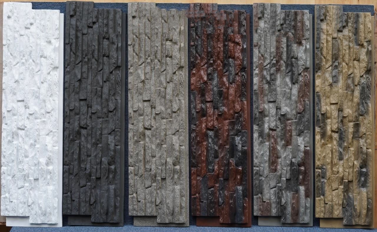Wholesale Waterproof PU Stone 3D Decoration Outdoor Indoor Decorative Stone Wall Panel Artificial PU Stone