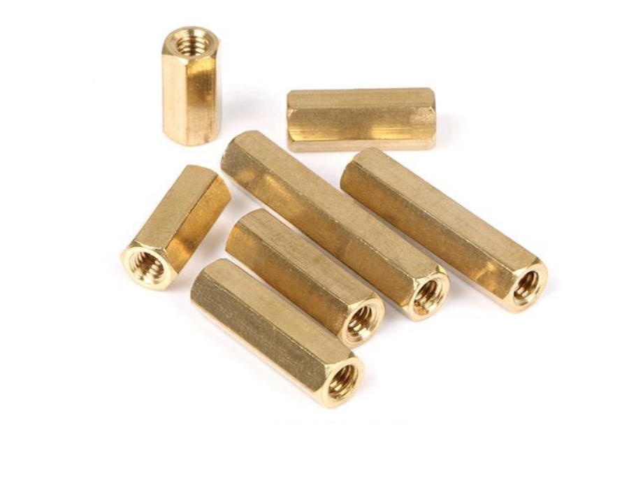 DIN Standard Plain Zinc Galvanized Hexagon Long Nut M5-120 for Connector Nut Connection