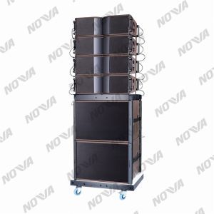 140dB SPL KARA Dual 8 Inch Line Array Speakers With 3 Inch Compression Driver