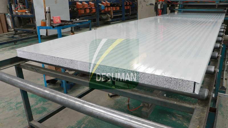 Pharmaceutical Fireproof Waterproof Rock Wool Silica Sandwich Panel