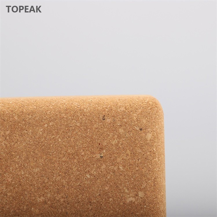 2" 4" Recycled Yoga Block Cork 2er Set Resilient Material Portable Fit