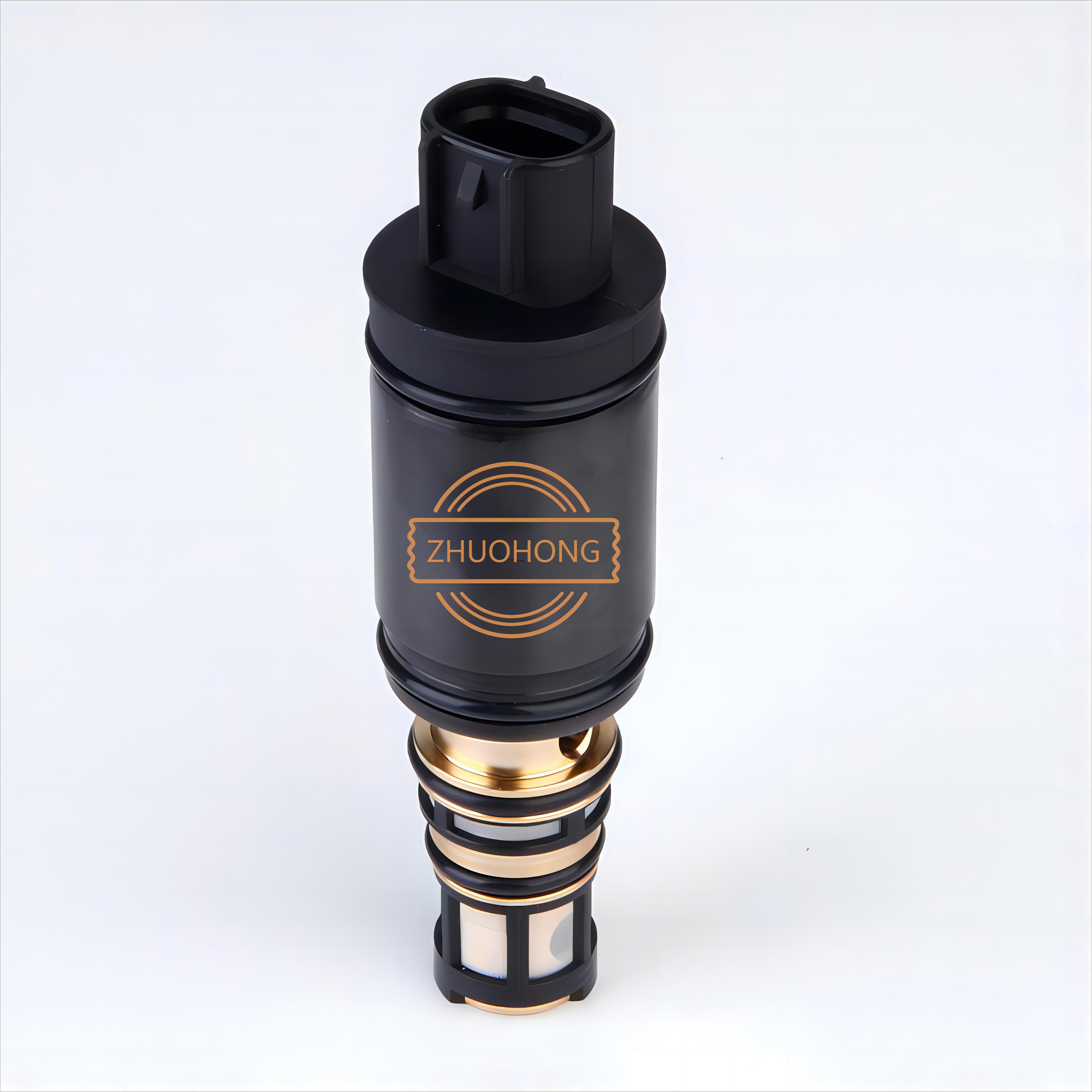 Black Compressor Control Valve For DENSO 5SE09C 5SE12C 6SEU16