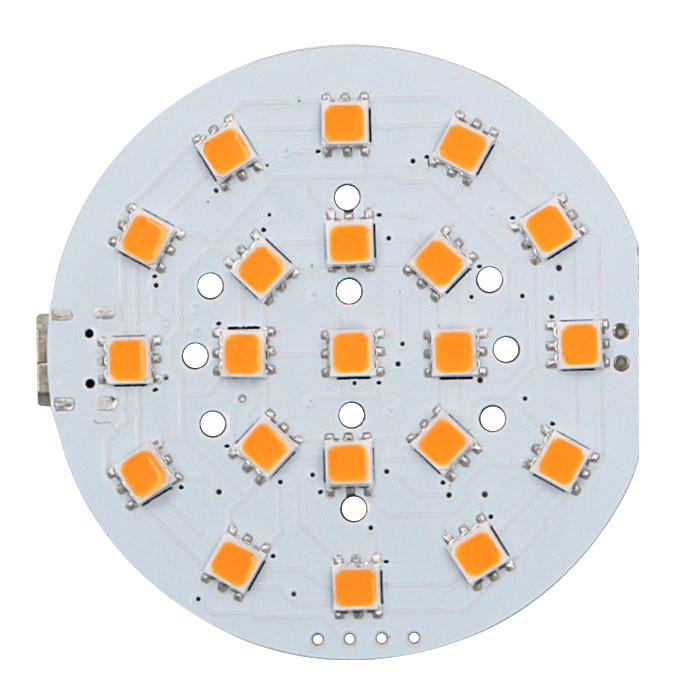 5W SMD LED PCB Assembly Embedded LED Bulb Circuit Board Brightness Adjustable