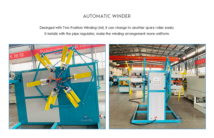 Automatic PE Electrical Conduit Orange Tube Pipe Hose Making Machine 18.5kw