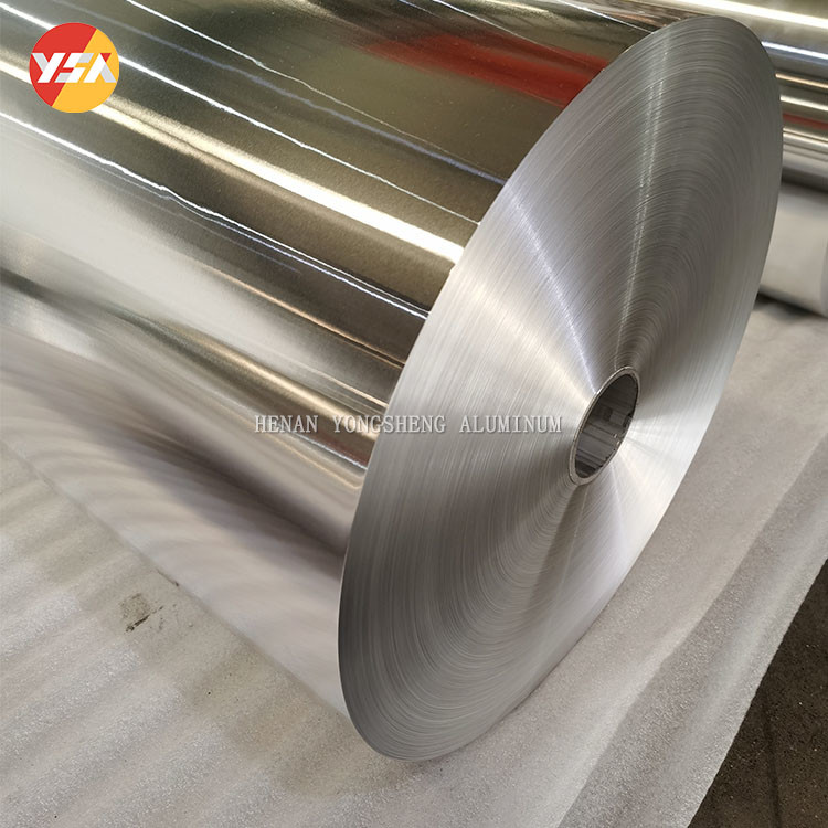 Customeried Silver Aluminum Alloy Foil Roll 6microns 8011 1100 Length