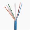 Buy cheap Cat6a 1000 Ft Ethernet Lan Cables 23AWG 0.58mm Solid Copper 500Mzh PVC LSZH from wholesalers