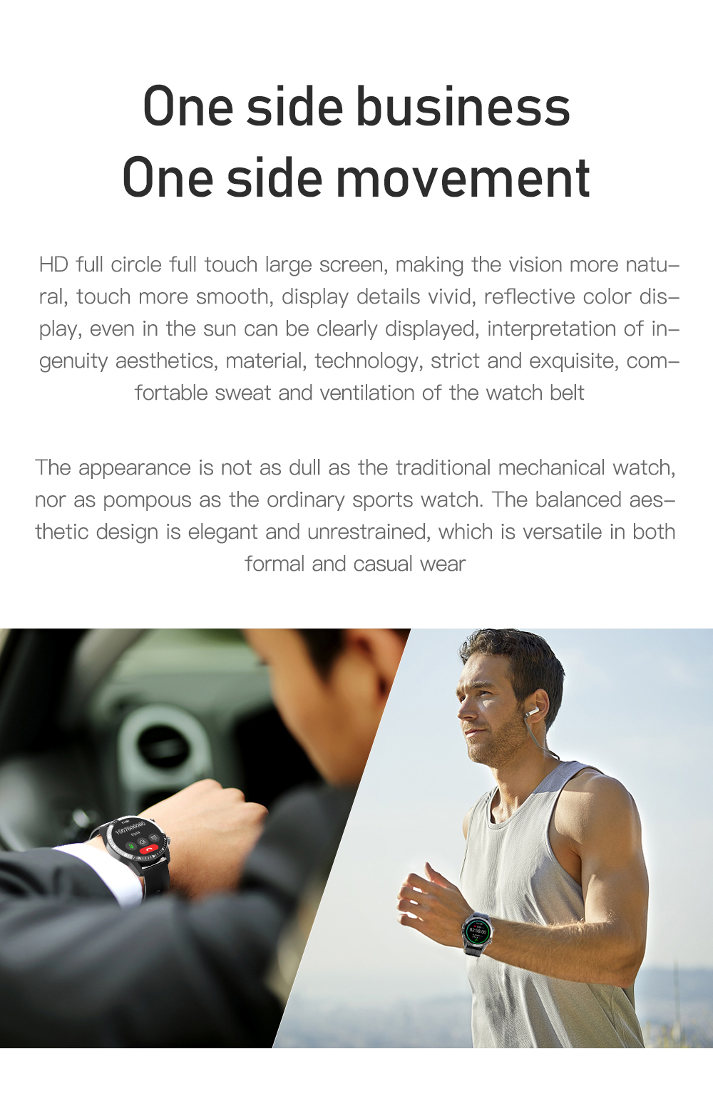 Smart Fitness IP67 Full Touch Smartwatch Customized Electronic Gifts