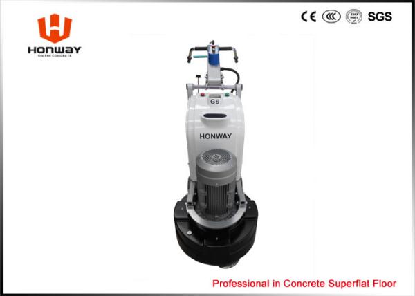 Terrazzo Marble Granite Concrete Polishing Equipment , Cement Floor Grinder