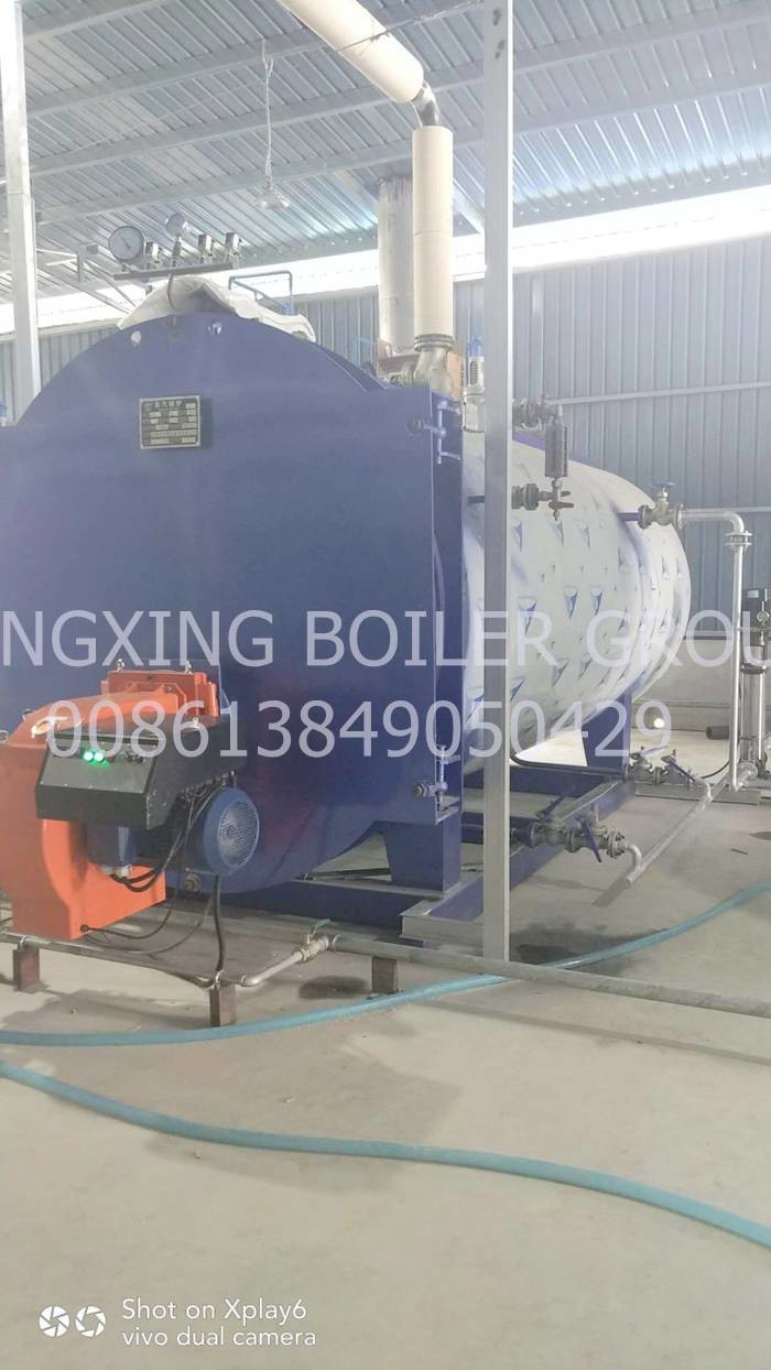 Commercial and horizontal type high efficiency oil boiler and gas/oil steam boiler for hotel and school heating