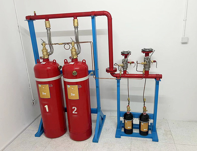 Ig 541 Gas Suppression System Agent Bottle Group 90L/15MPa Warehouse Fire Fighting