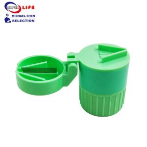 China Hot sale portable pill case with medical pill crusher plus pill cutter function on sale
