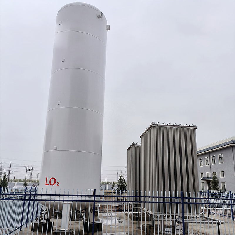 Eco-Friendly Liquid Oxygen Station for Wastewater Treatment Plants