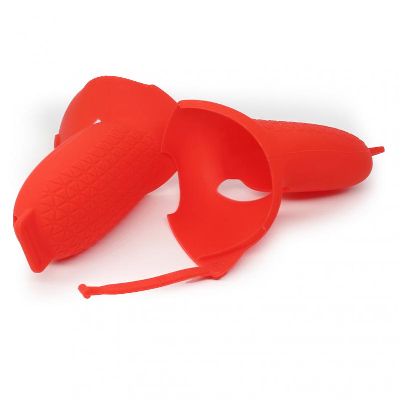 Hot Sale 2in1 Kit Silicone Cover Knuckle Strap for Oculus Quest 2 VR Touch Controller Protective Case Handle Grip for Quest 2