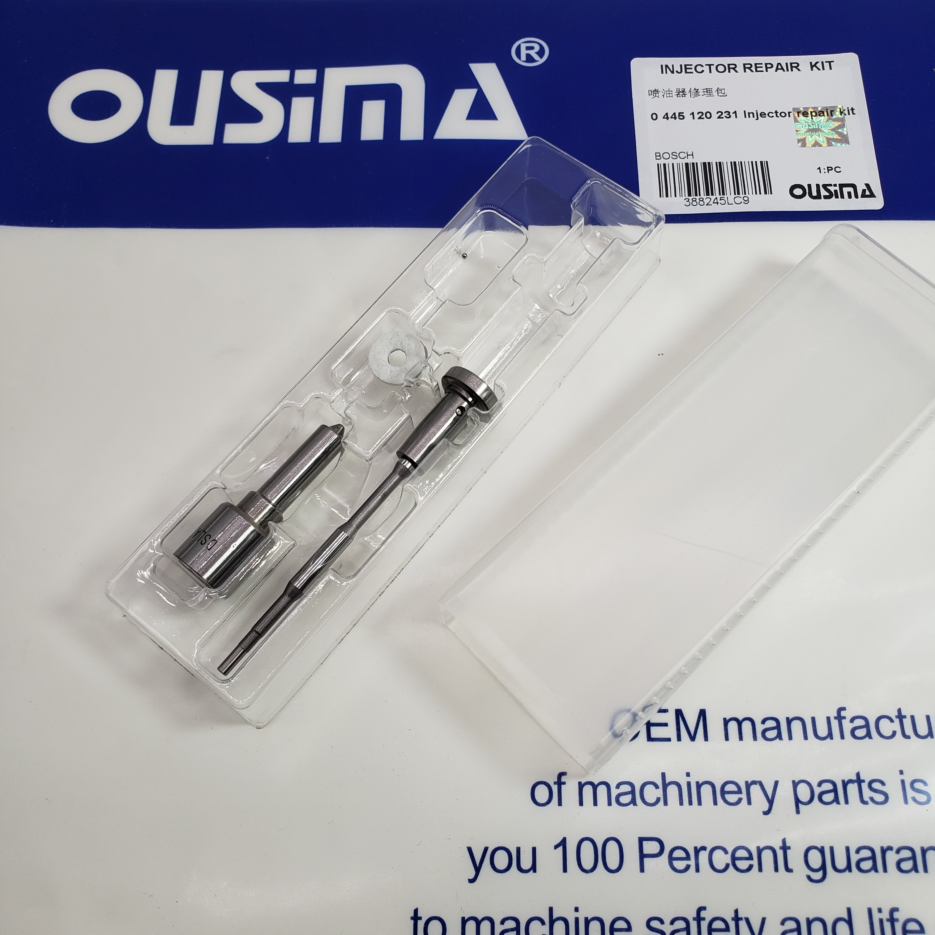 0 445 120 231 Common Rail Injector Repair Kit For KOMATSU BOSCH