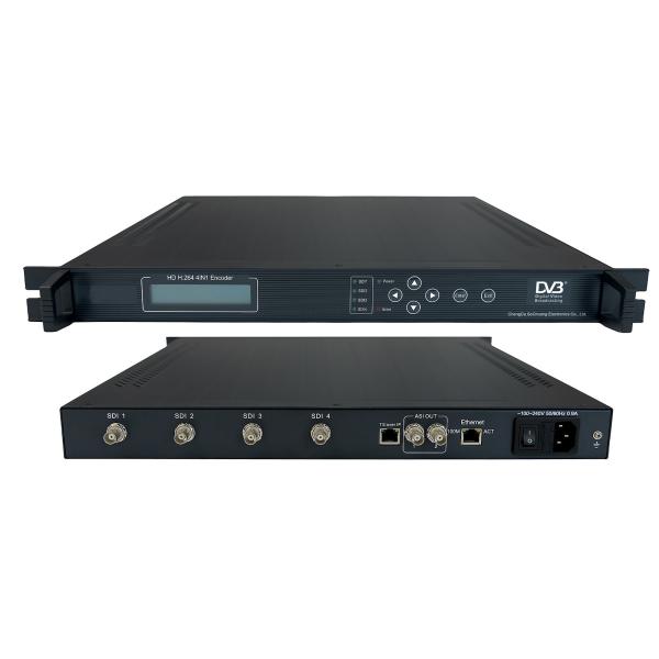 China 4 channels HD-SDI to ASI and IP Encoder on sale China 4 channels HD-SDI to ASI and IP Encoder on sale
