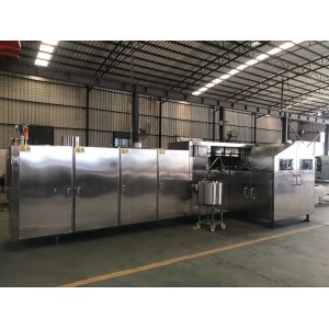 China Practical Ice Cream Cone Sleeve Machine , Auto Cone Machine Convenient on sale