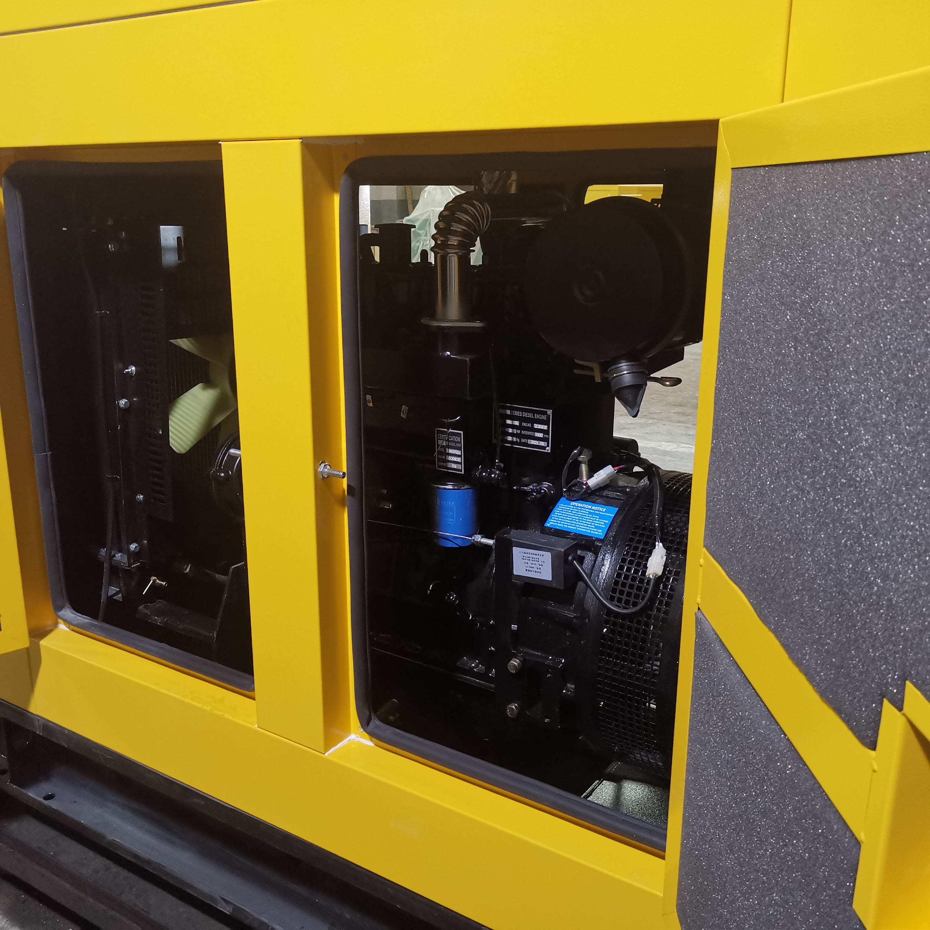 50kw 65KVA 230V/400V SUPER SILENT TYPE DIESEL GENERATOR SET Ideal for Country Markets