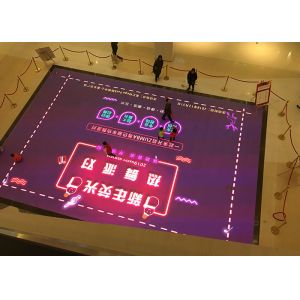 P6 P8 LED Advertising Display Screen 192x 256 Dot Interactive Led Floor Screen