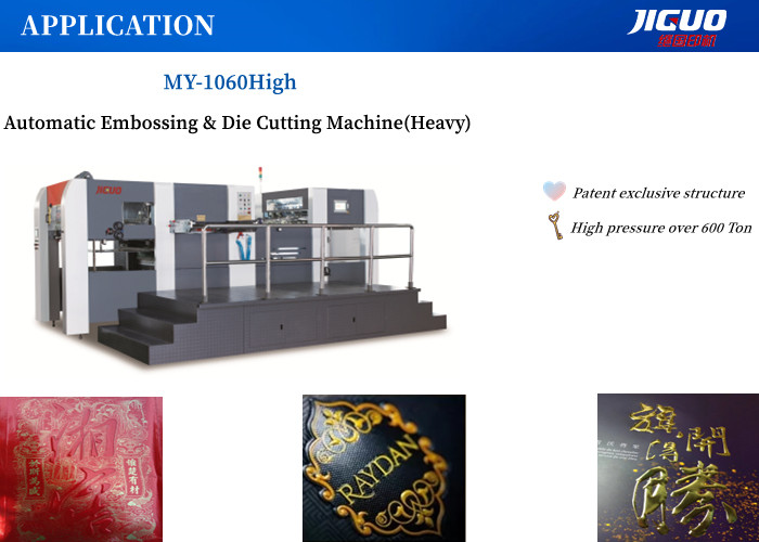 7000s/H Speed Automatic Die Cutting Machine 600T Carton Box Corrugated Embossing