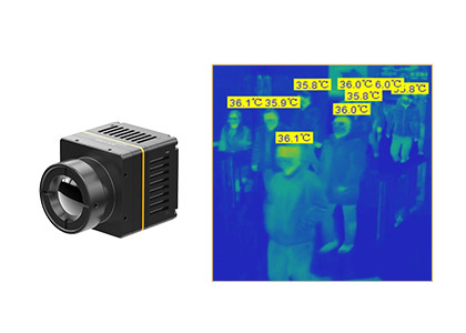  Body Temperature Screening Uncooled Thermal Camera Module 384x288 17μM Manufactures