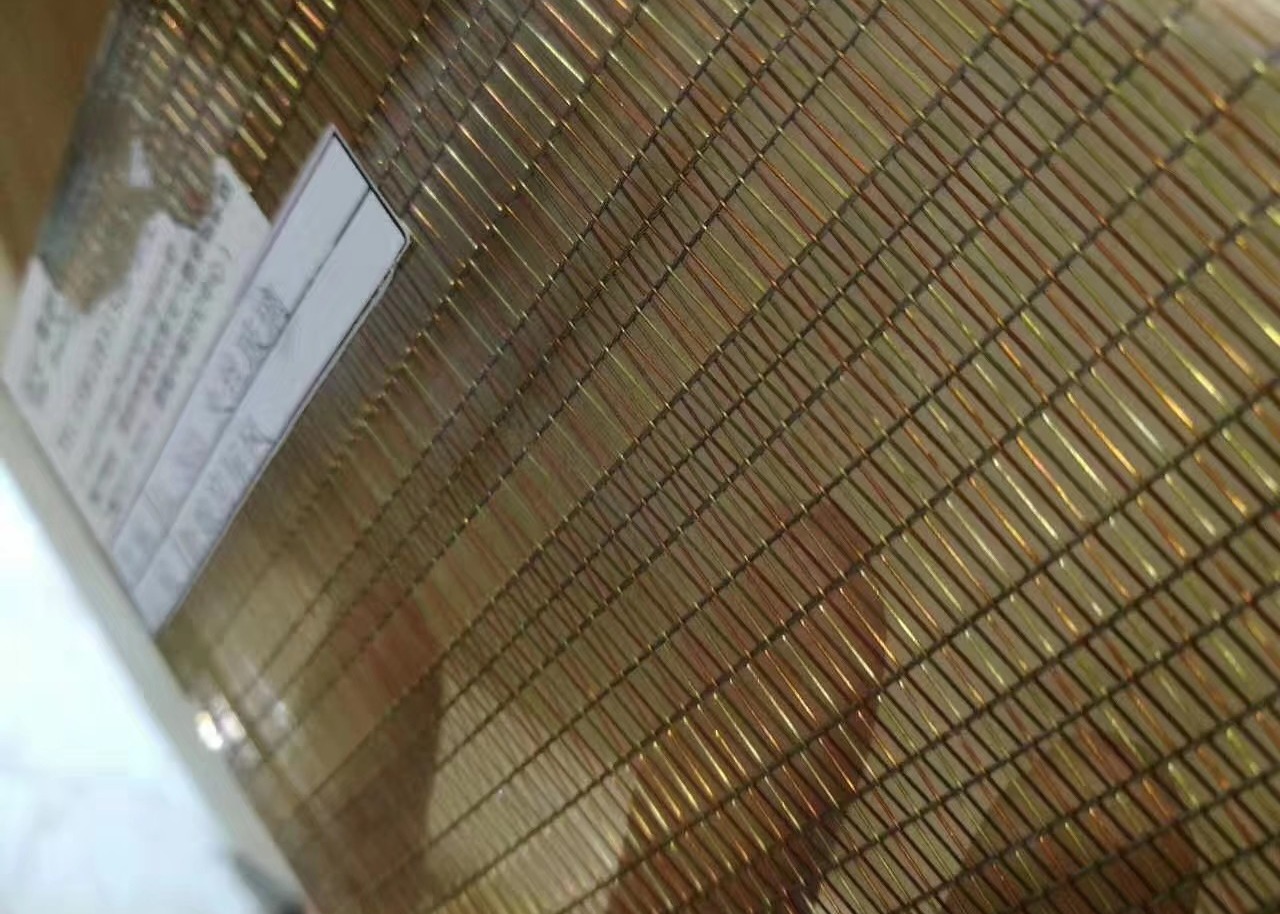 Cable And Rod Plain Weave Decorative Wire Mesh Stainless Steel Architectural