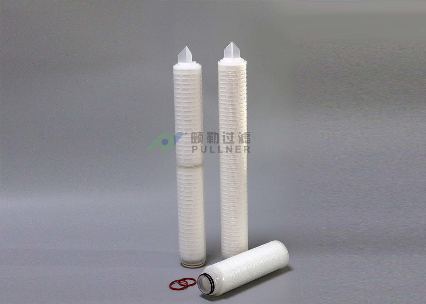 RO Diameter 2.7" 1.2m3/H Pleated Polypropylene Filter Cartridge