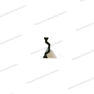 Plastic Extrusion Thermal Break Profile C Shape 14.8mm For Aluminum Windows