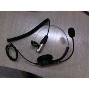 Single Headband Ear Headband Light Weight With Electret Microphone Intercom