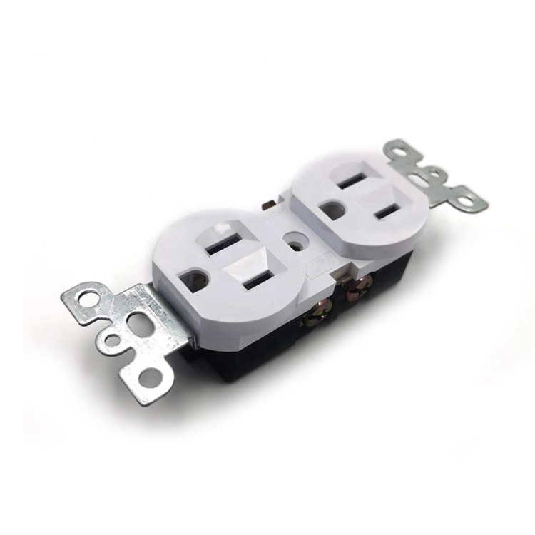 Standard Grounding 15A 125V 5-15R US Tamper Resistant Decorative Switched Socket