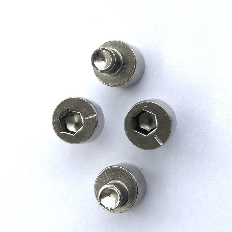GB Standard Eccentric Adjustment Screw 4.9X13 Polished SUS201 Precision Carbon Steel