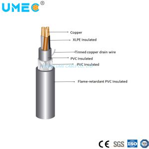 300/500V PE/PVC Insulated Overall Screened Instrument Cable Materials for Performance