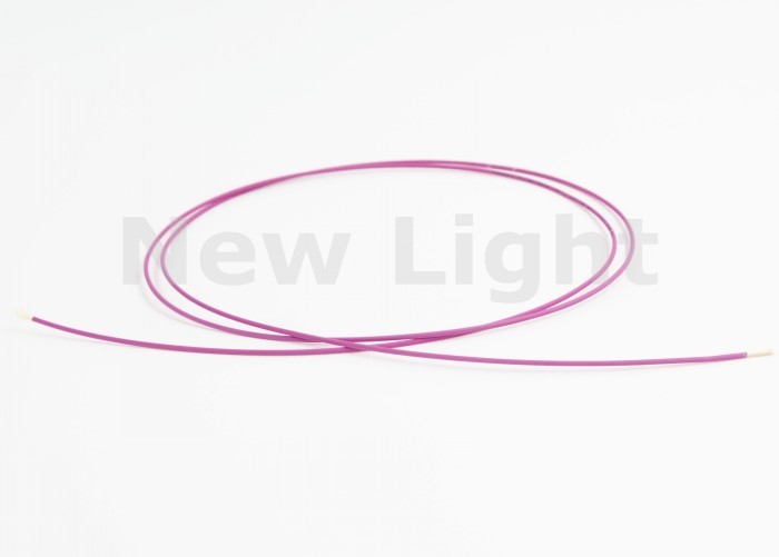 Purple Color Simplex Fiber Optic Cable Single Mode With Fiber Protection Sleeve