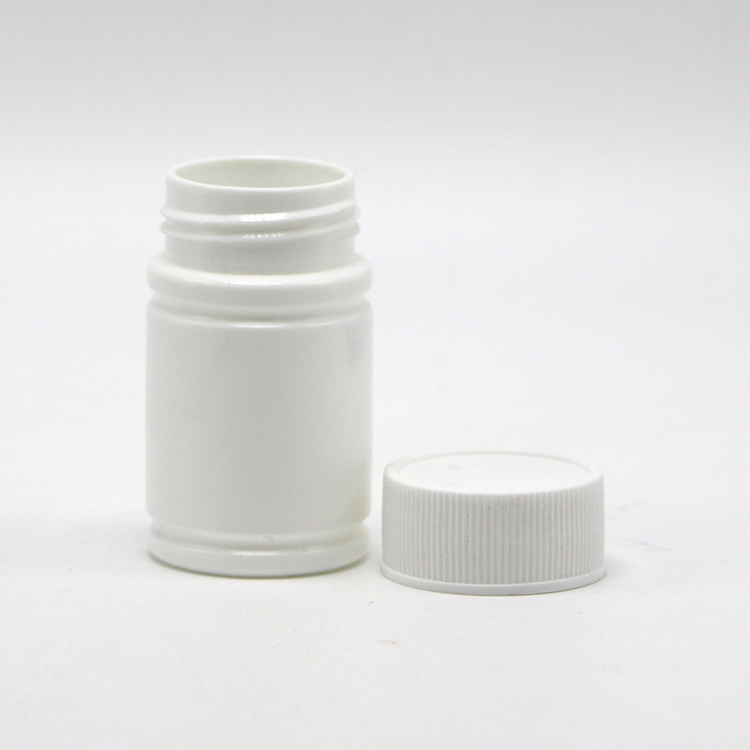 15mm HDPE Bamboo Shape Plastic Bottle Small Capacity 15cc Plastic Vial Screw Cap