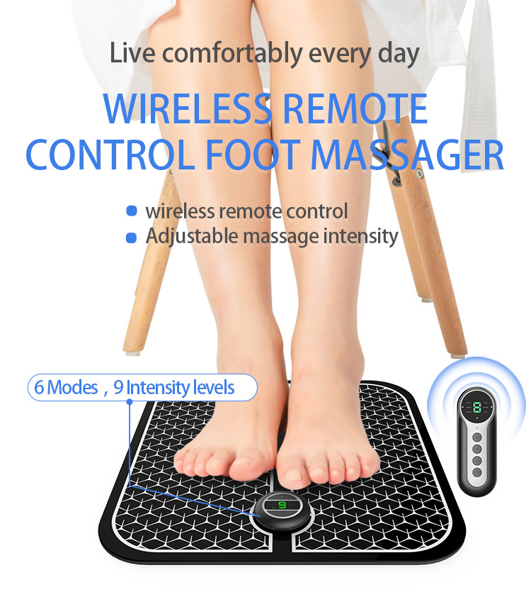 Soreness Relief EMS Leg Reshaping Foot Massager 90mAh 6 Modes