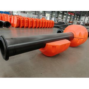 Buoyancy 150N HDPE Pipe Floaters Custom Length Good Flexibility / Impact