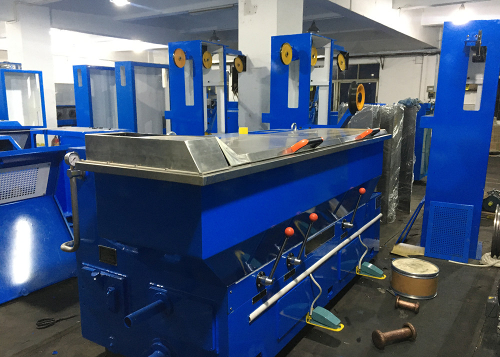 0.2mm Copper Wire Drawing Machine For Electric Cable Production Line